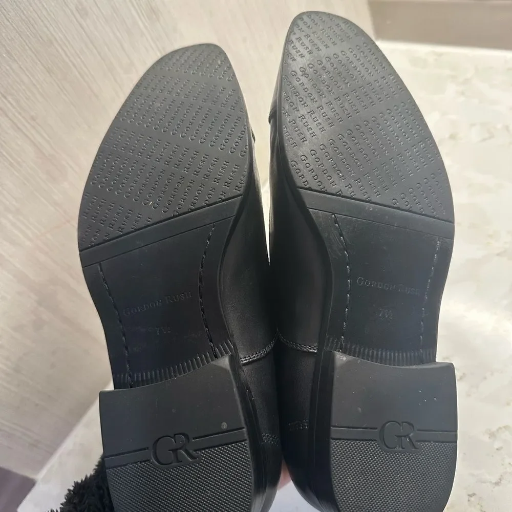 Gordon Rush Black Men’s Dress Shoes
